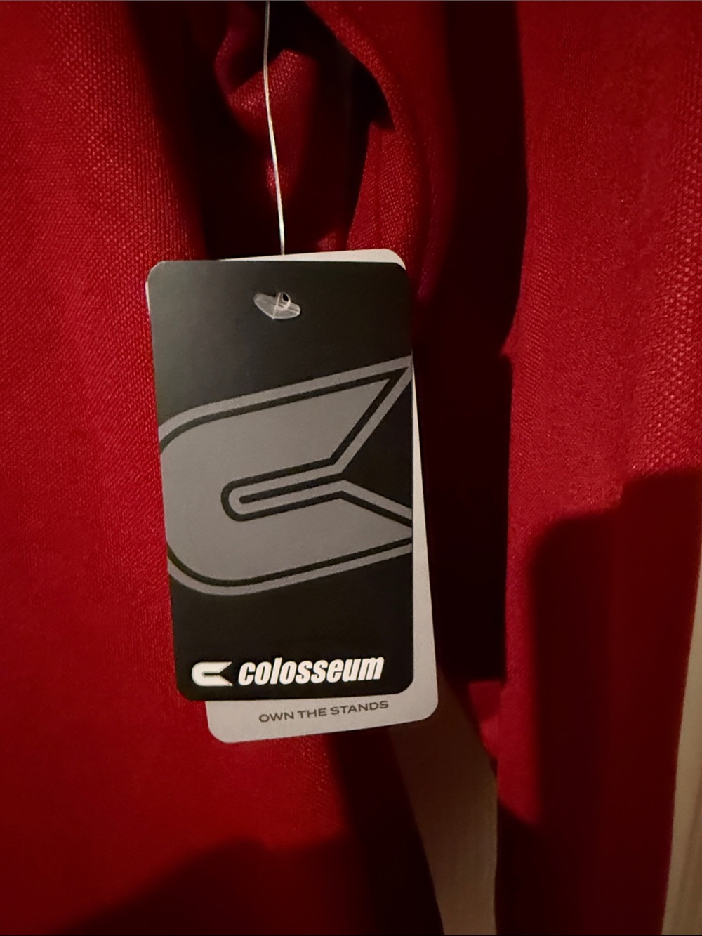 Colosseum Men's Indiana University Red Pullover with White Trim - Picture 6 of 12